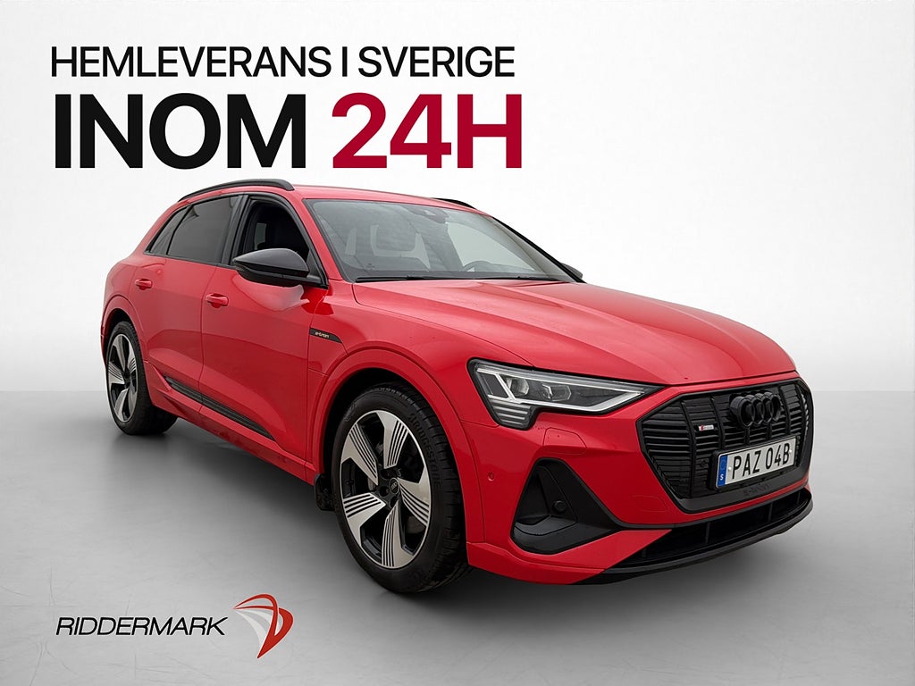 Audi E-Tron 55 quattro S line Luftfjädring Drag Kamera 21"