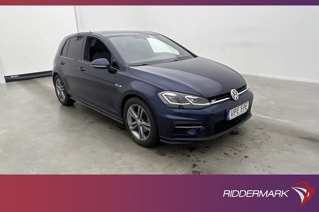 Volkswagen Golf TSI 150hk R-Line Värmare Sensorer CarPlay