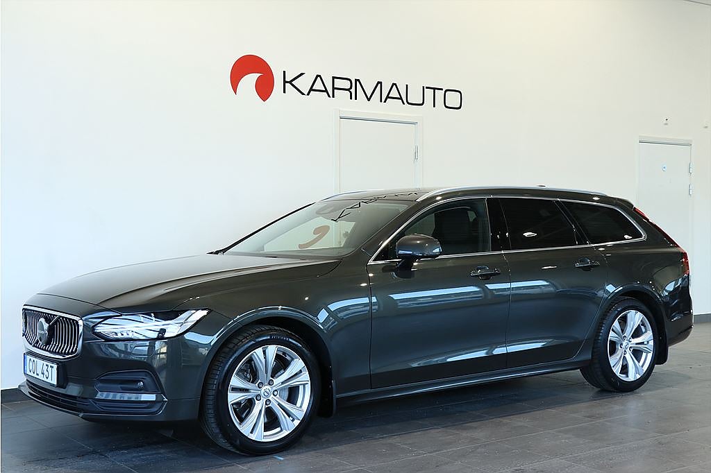 Volvo V90 B4 Advanced SE Drag 360* H/K Värmare Skinn