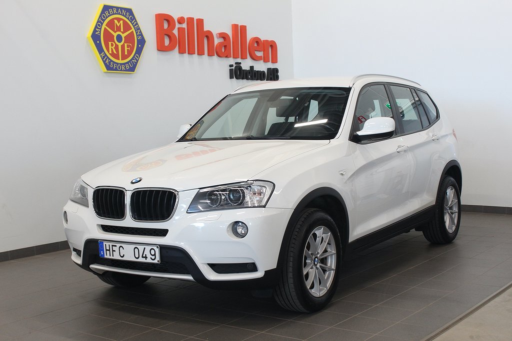 BMW X3 xDrive20d Steptronic Dragkrok Automat Keyless-Start