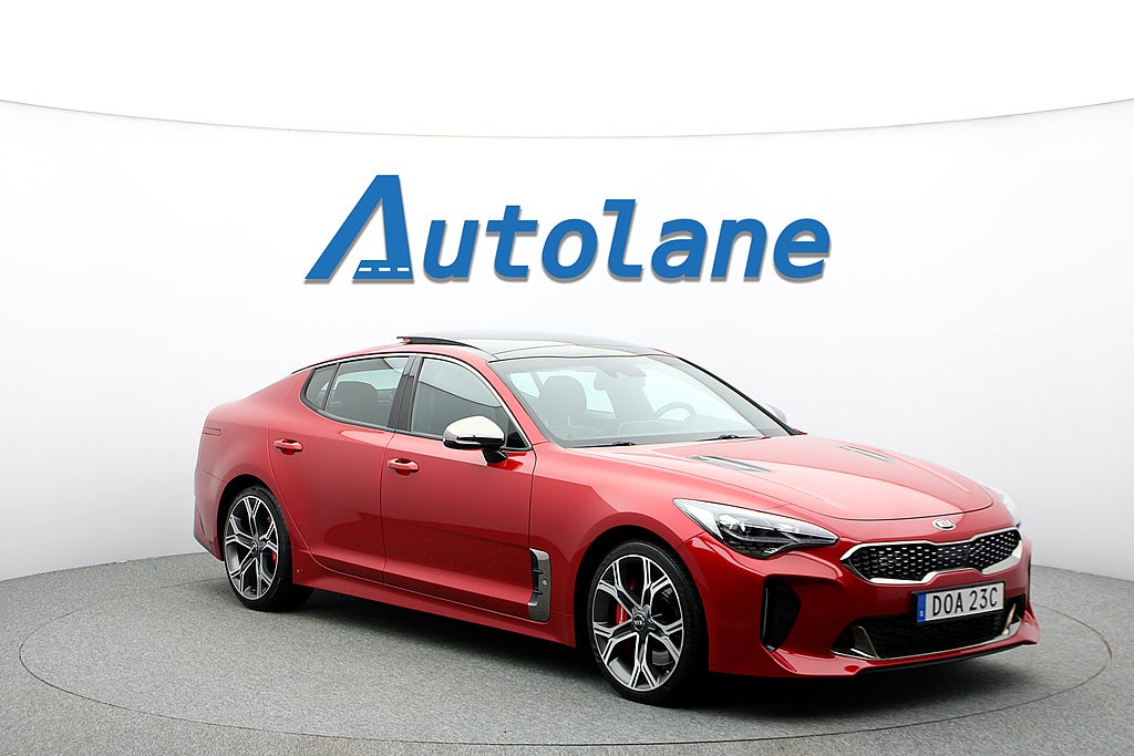 Kia Stinger GT 3.3 T-GDi AWD, Taklucka, HUD, 360°, H/K 366hk