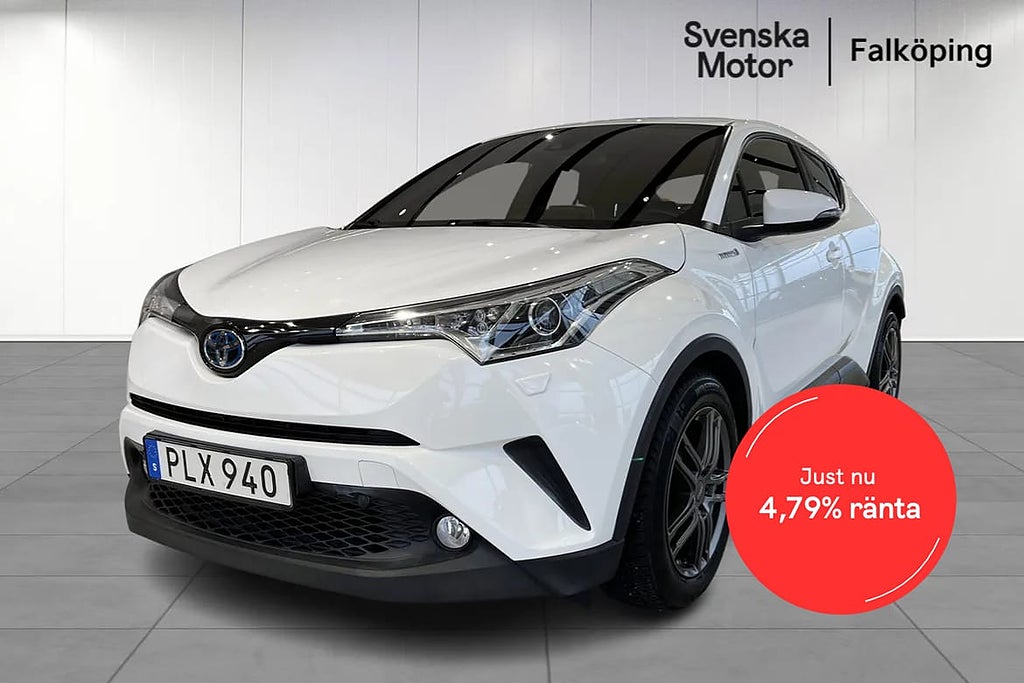 Toyota C-HR Hybrid 1.8 Elhybrid Active Aut | Vinterhjul | 4.79% Kampanjrä...