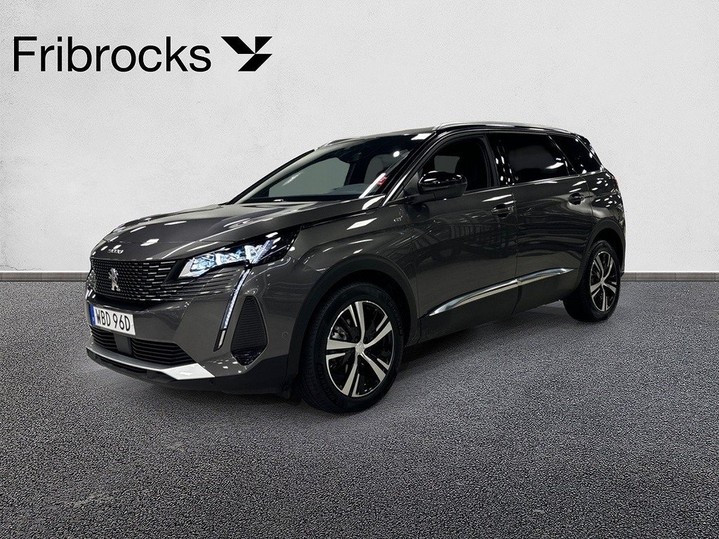 Peugeot 5008 GT 130hk Aut 7-sits/MOMS/4,95% Ränta/Adaptiv Farthållare/Carplay