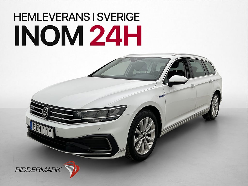 Volkswagen Passat GTE 218hk P-Värm Drag Kamera CarPlay Navi