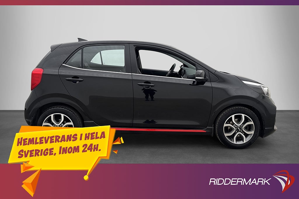Kia Picanto 1.0 T-GDI GT-Line Backkamera  Skinn 0.48 l/mil