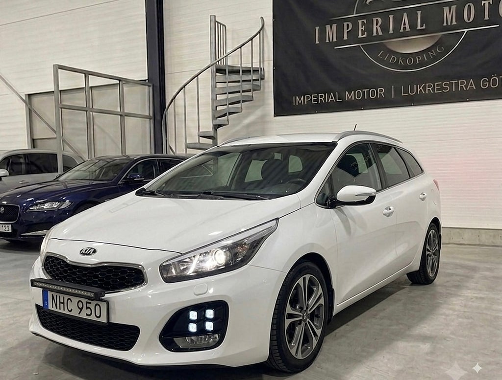 Kia Ceed cee'd_sw 1.6 CRDi GT-Line Euro 6// Dragkrok// bak kamer