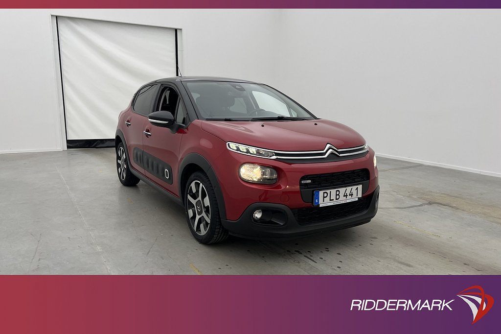 Citroën C3 1.2 VTi 82hk Shine Panorama Kamera Välservad