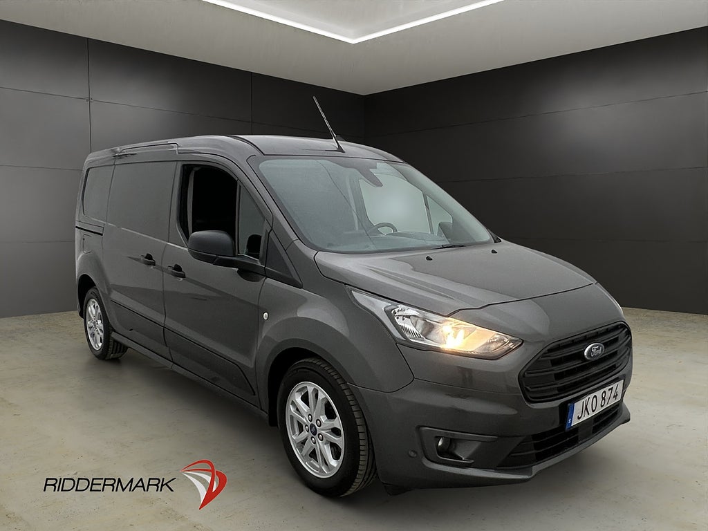 Ford Transit Connect LWB Värm Drag V-inr Kamera CARPLAY Moms