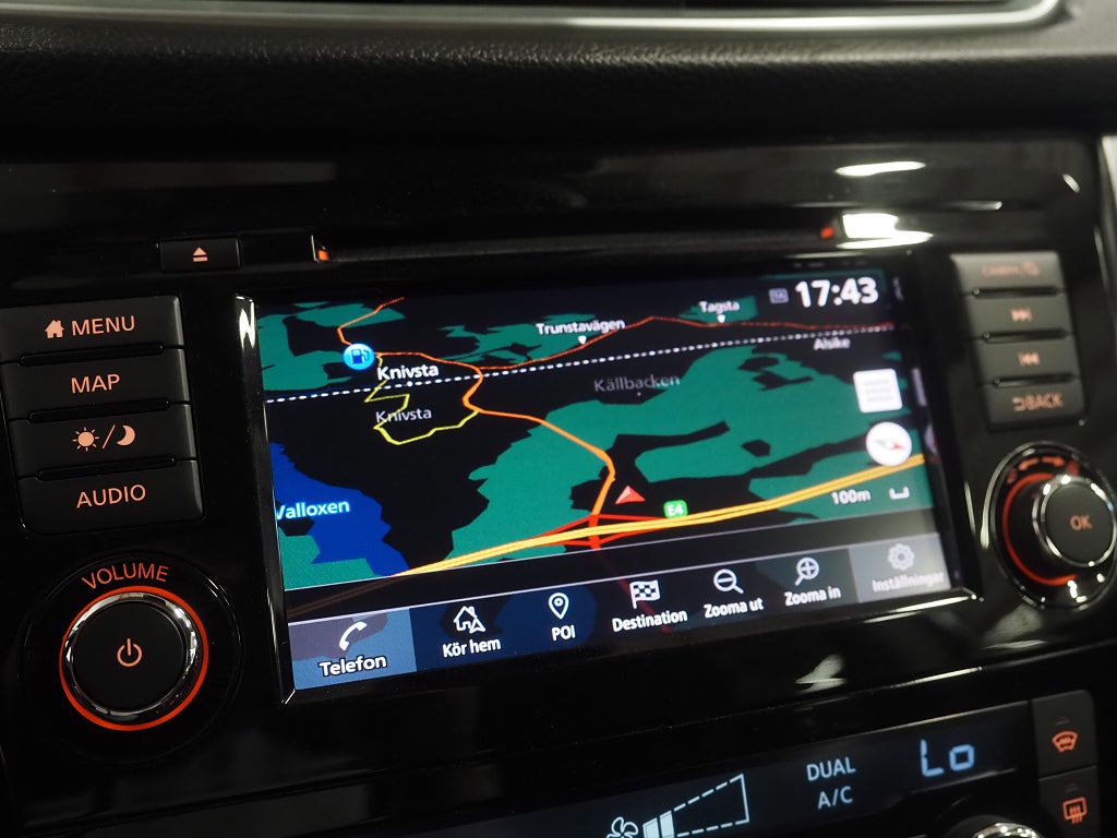 Nissan Qashqai 1.3 158hk DIG-T DCT Tekna | Navi | Backkamera | 2019