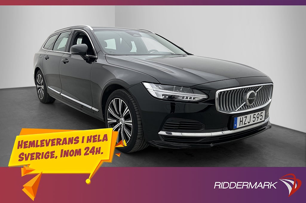 Volvo V90 Recharge T6 AWD Momentum Värmare BLIS Kamera MOMS