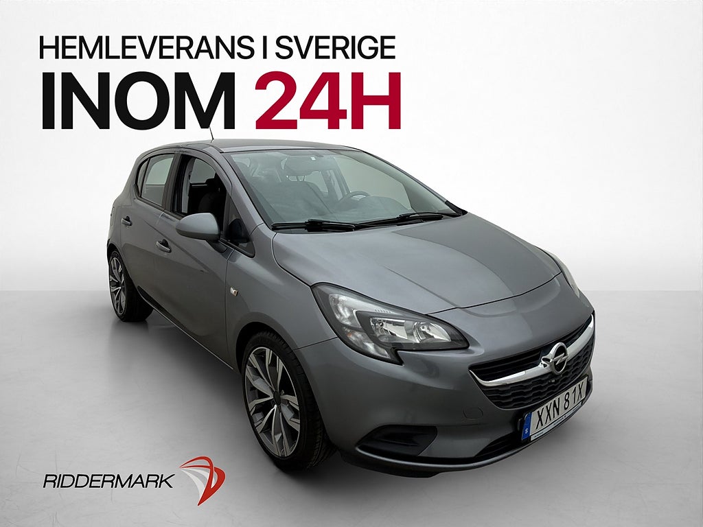 Opel Corsa 1.4 90hk P-Sensorer Apple CarPlay Rattvärme