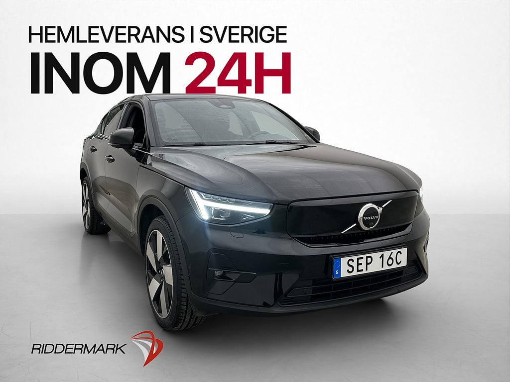 Volvo C40 Recharge 408hk Ultimate H/K Panorama 360°  Värmare