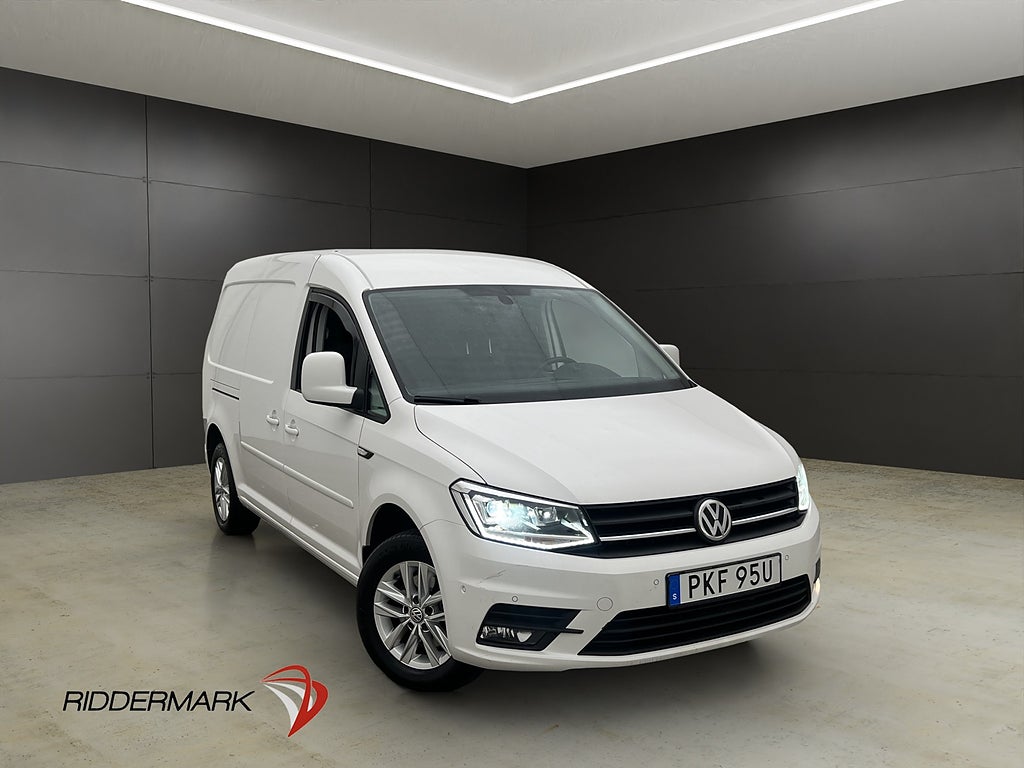 Volkswagen Caddy Maxi Värmare PDC Drag V-Inredd CARPLAY Moms