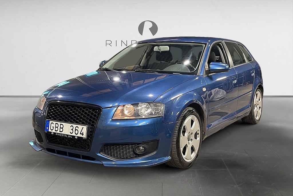 Audi A3 SB 2.0 TFSI 200 HK Q S-LINE KAMREM BYTT 11700MIL 17"