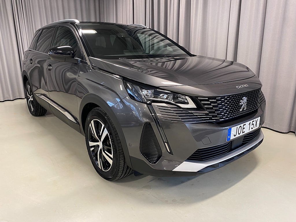 Peugeot 5008 GT 130hk Automat. 7-sits! Navi, Adaptiv farthållare
