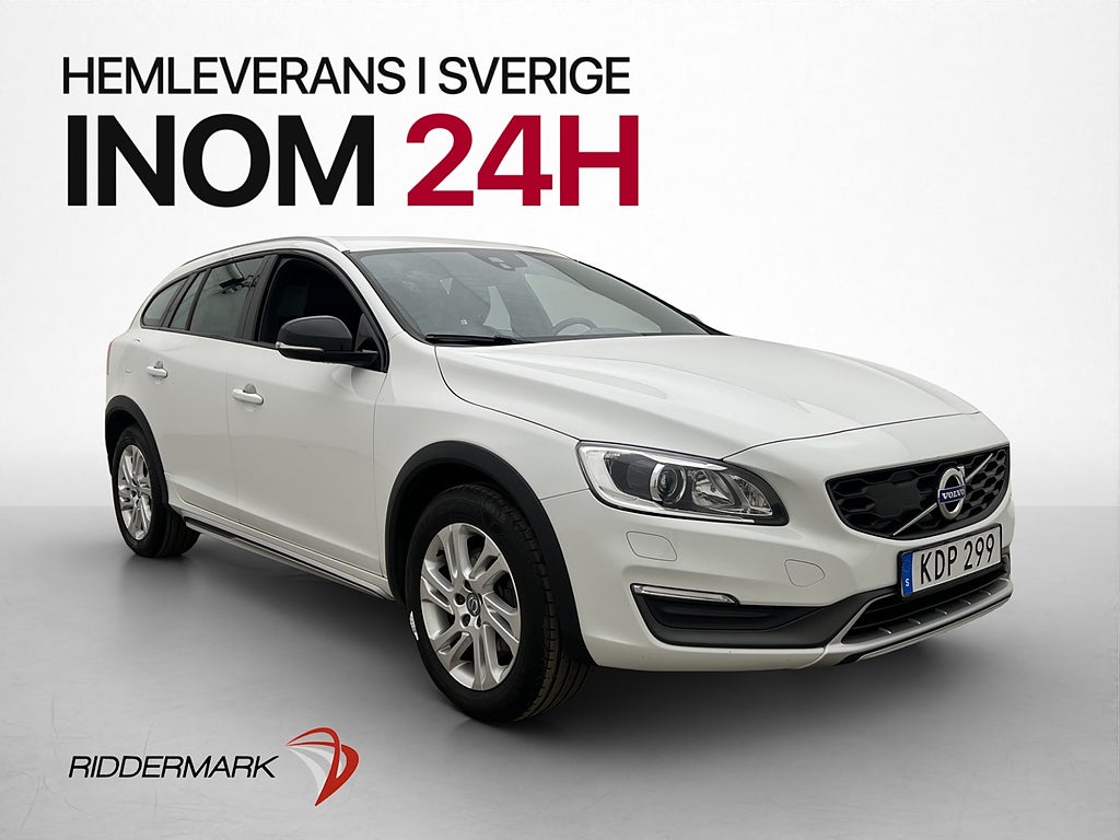 Volvo V60 Cross Country D4 AWD Summum Skinn Värmare Sensorer