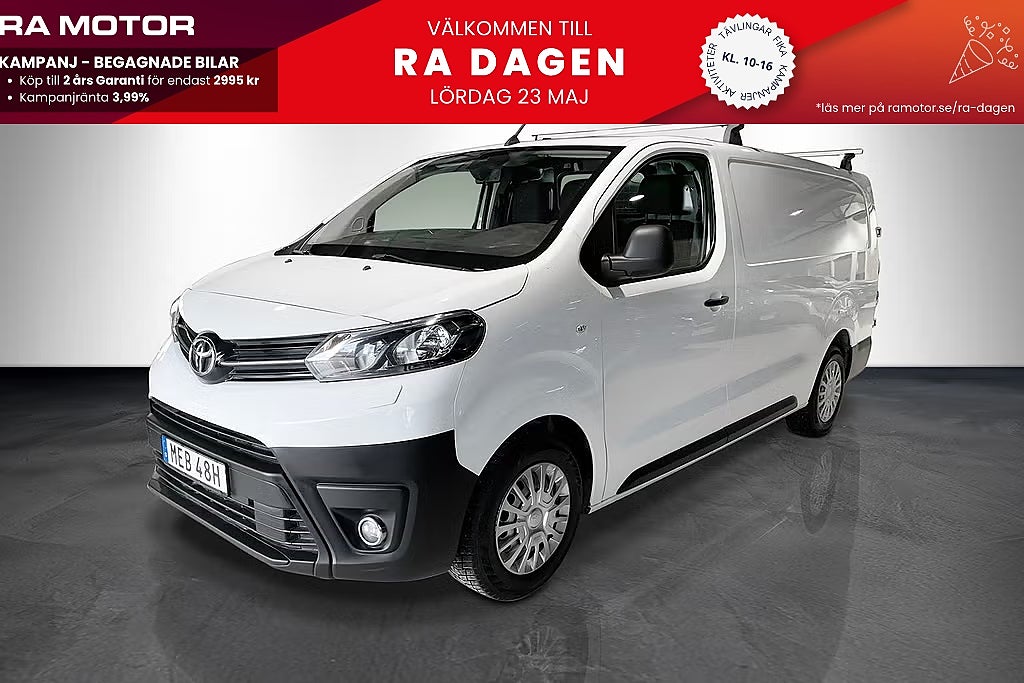 Toyota ProAce 2.0 D-4D | LONG | MOMS | KAMERA | VÄRMARE 2023