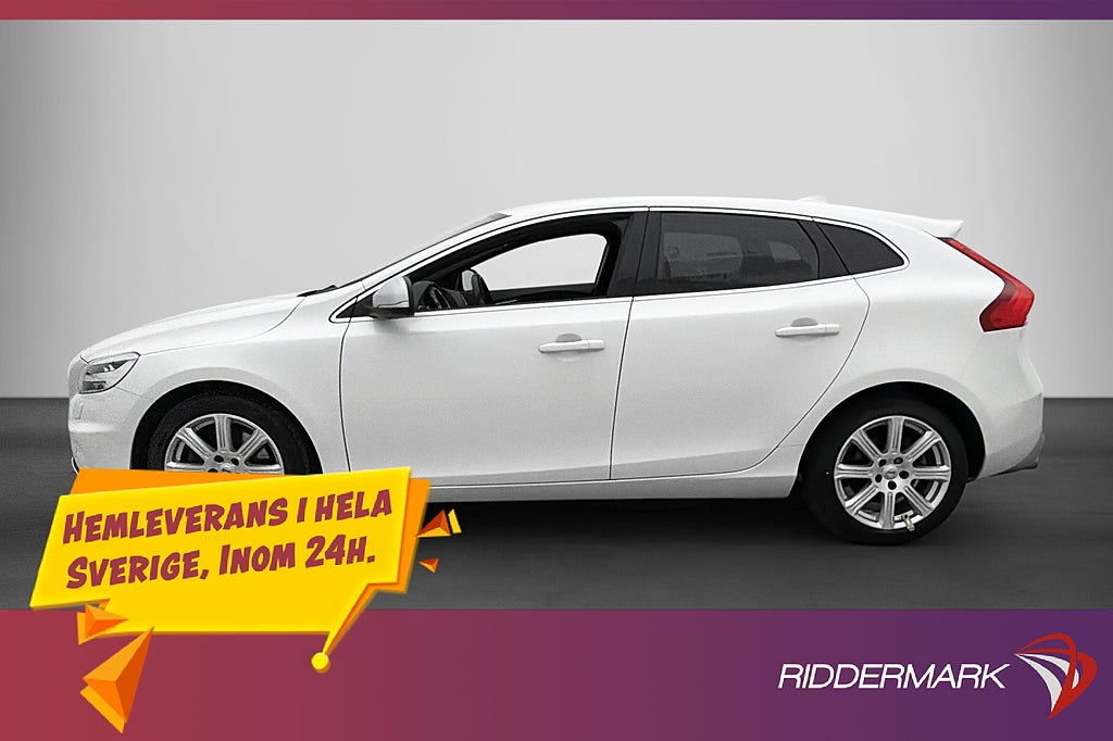 Volvo V40 D3 150hk R-Design VOC D-Värmare Halvskinn
