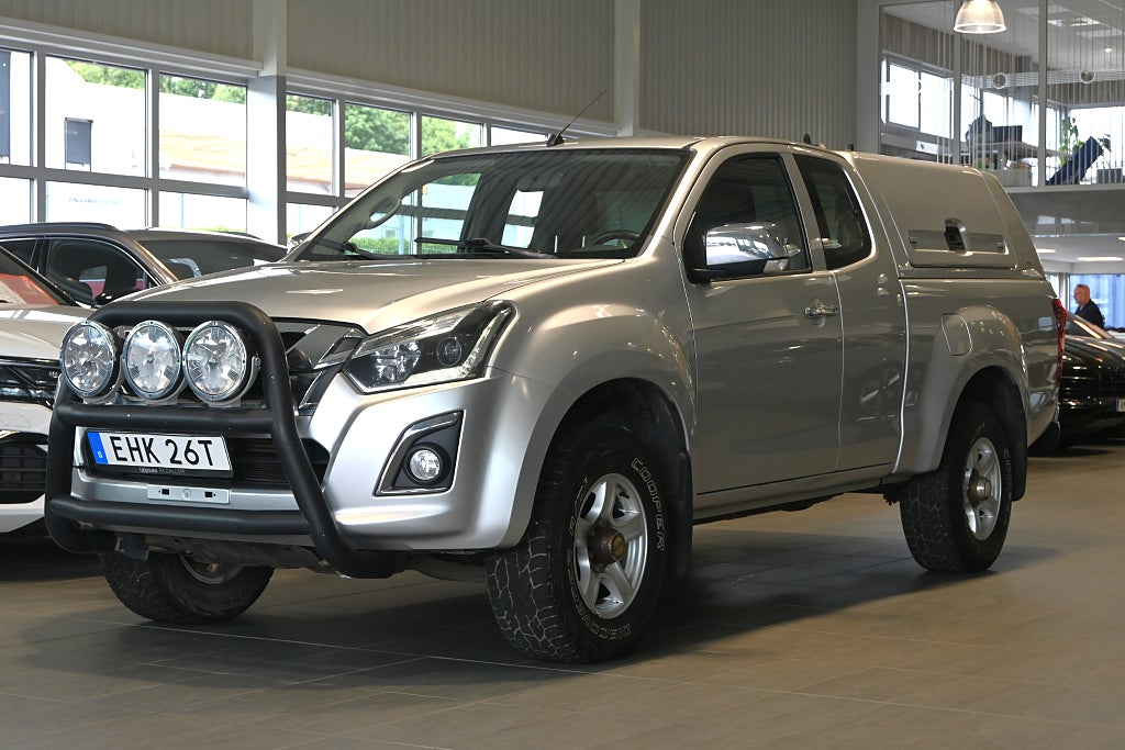 Isuzu D-Max Space Cab 4-dörrars 1.9 4WD 163hk Backkamera Drag