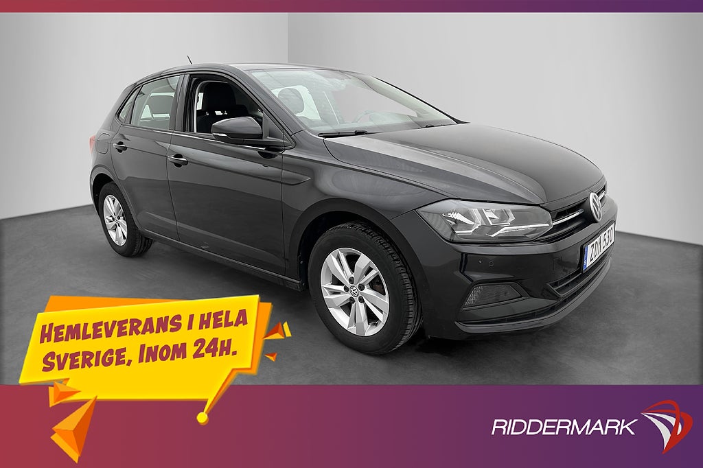 Volkswagen Polo 1.0 TSI 1 Brukare Sensorer Nyservad Välskött