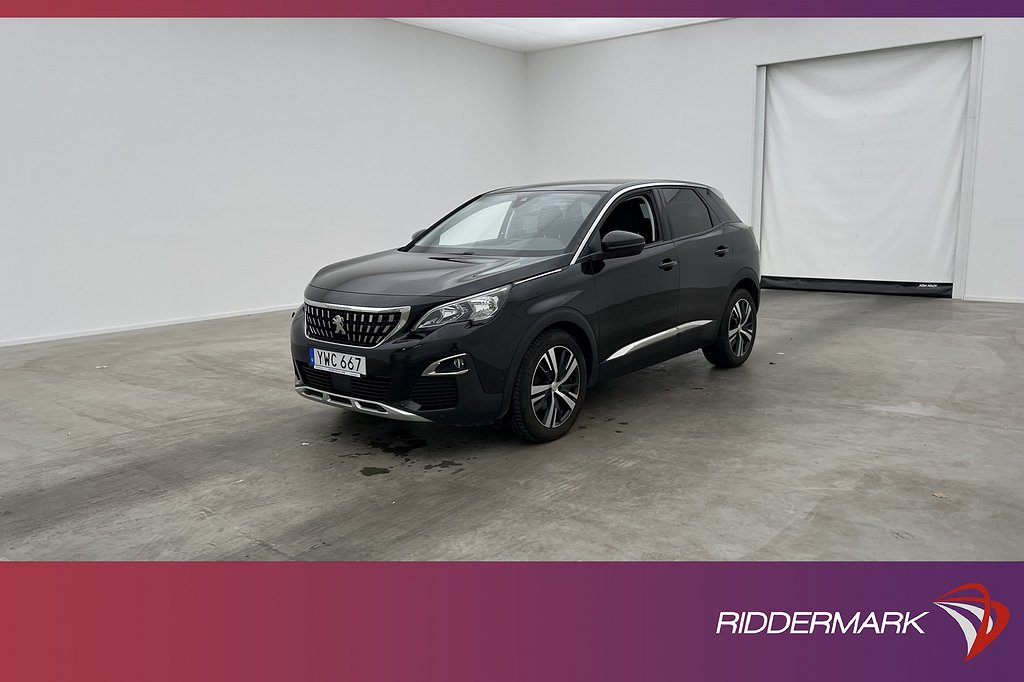 Peugeot 3008 1.2 PureTech 130hk Allure Värmare Kamera Drag