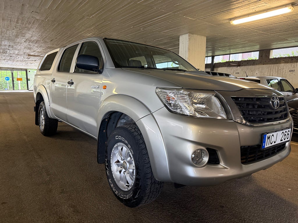 Toyota Hilux Dubbelhytt 2.5 4x4 Euro 5
