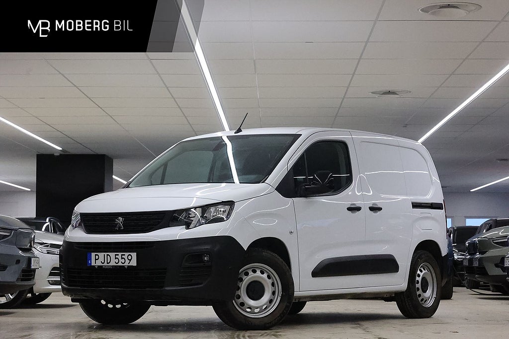 Peugeot e-Partner L1 136hk V-inrett Drag Navi CarPlay MOMS