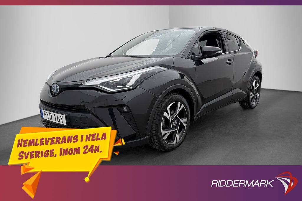 Toyota C-HR Hybrid 184hk X-Edition JBL Backkamera P-sensorer