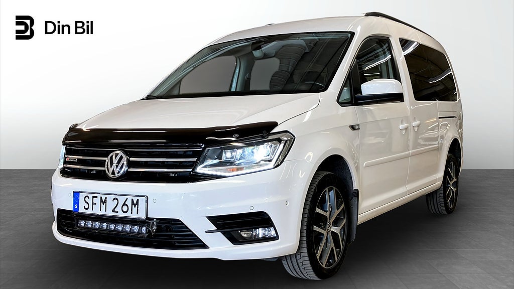 Volkswagen Caddy Maxi TDI150 DSG 4M P-värmare/Drag/7-sits