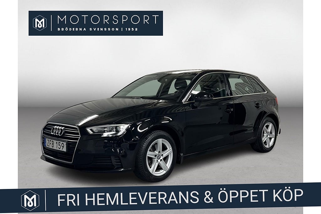 Audi A3 Sportback 150hk Aut Proline P-sens Apple Carplay