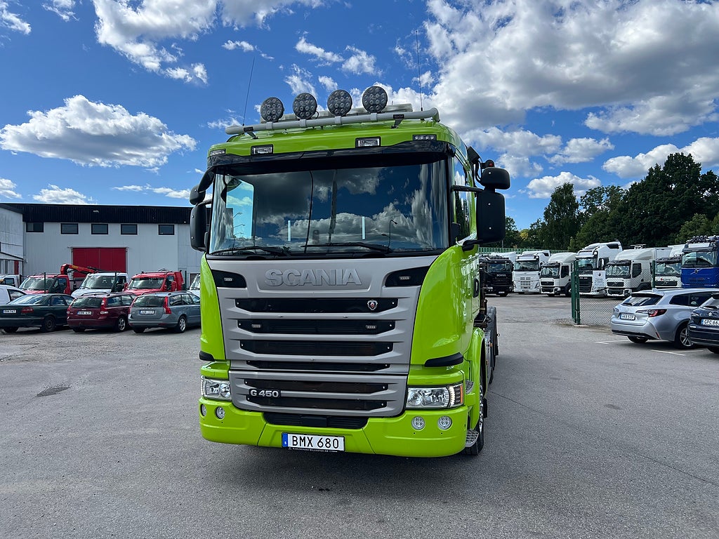 Scania G450 8x4*4 Tridem Kranväxlare