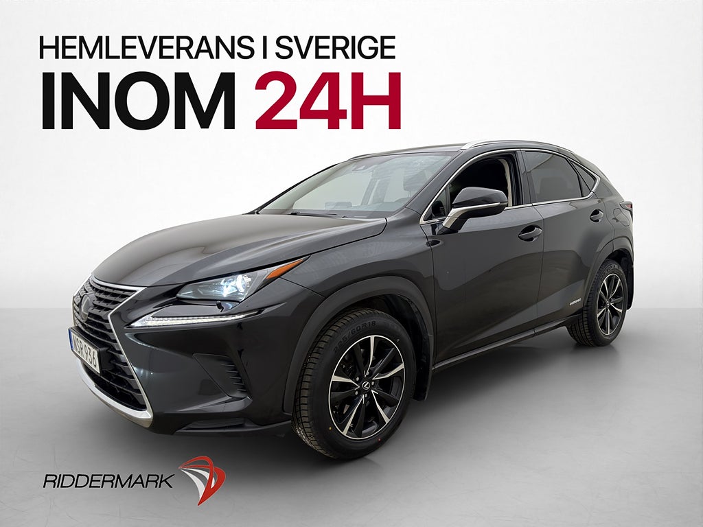Lexus NX 300h AWD 197hk Drag B-Kamera Halvskinn