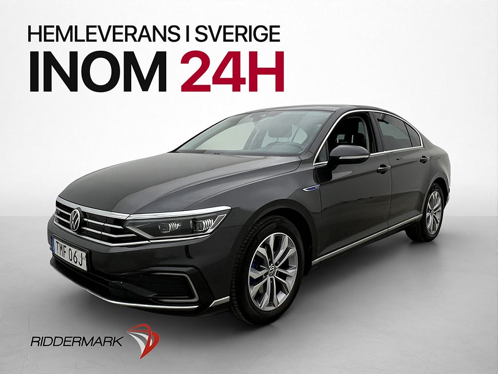 Volkswagen Passat GTE 218hk Executive Business Värm Dragkrok