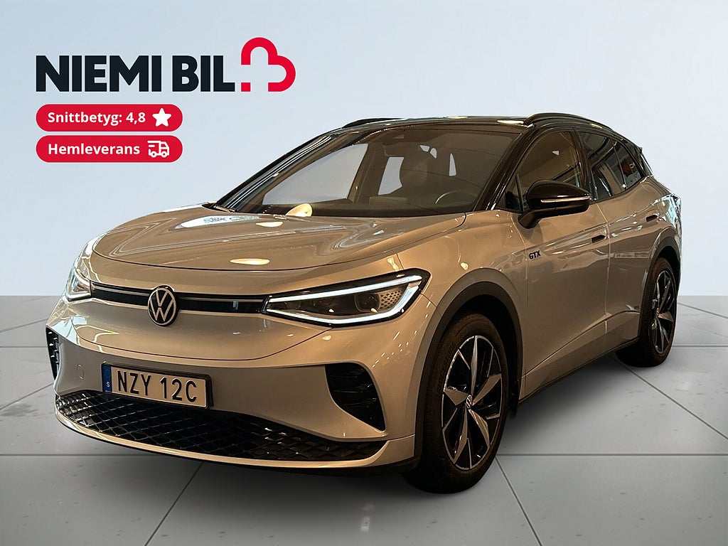 Volkswagen ID.4 GTX Comfort Plus MOMS/SoV/Ad.Fhåll/Navi/Rattvärme/Vpump