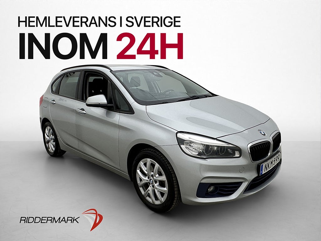 BMW 218 136hk Sport line Sensorer Farthållare Drag