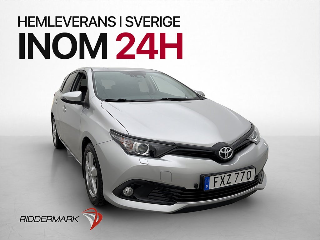 Toyota Auris 1.2 116hk Touch & Go Edt M&K-Värm Kamera Navi