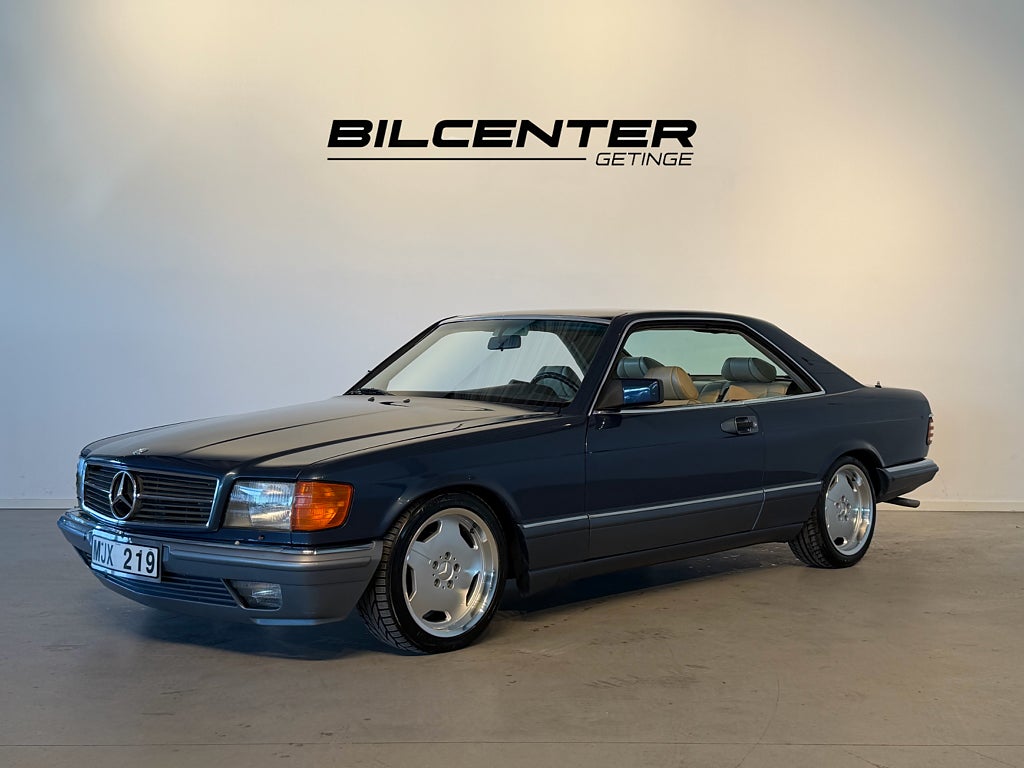 Mercedes-Benz 500 SEC | Taklucka | Elstolar | Nybesiktigad | 