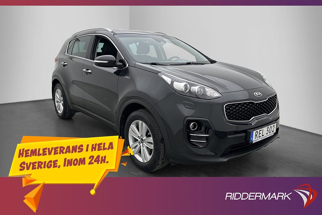 Kia Sportage 1.6 GDI 132hk Advance Kamera Navi Rattvärme