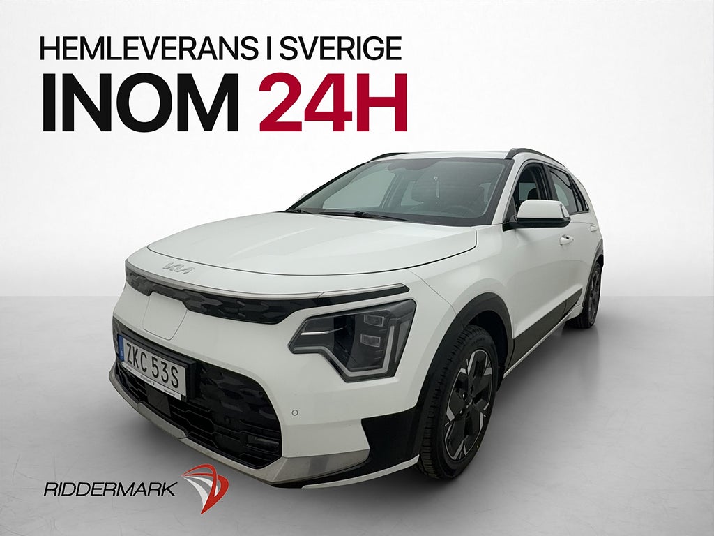 Kia Niro EV 204hk Action Dragkrok Kamera Rattvärme Navi MOMS