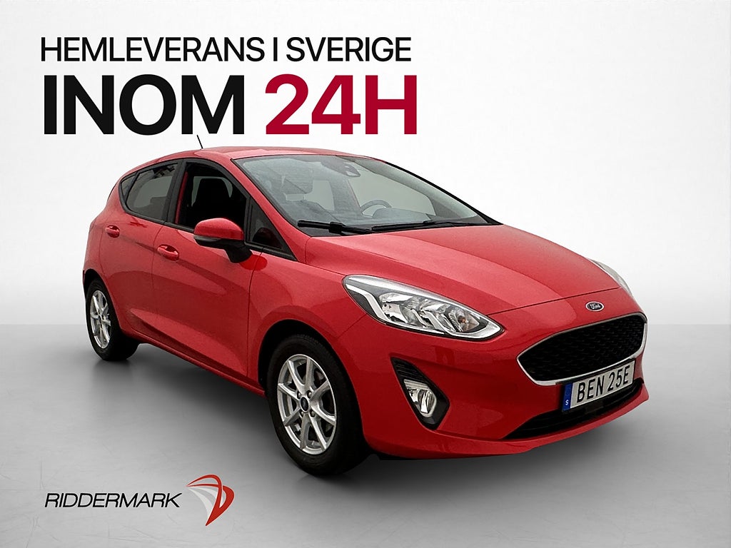 Ford Fiesta 1.0 EcoBoost Trend Plus  CarPlay Rattvärm