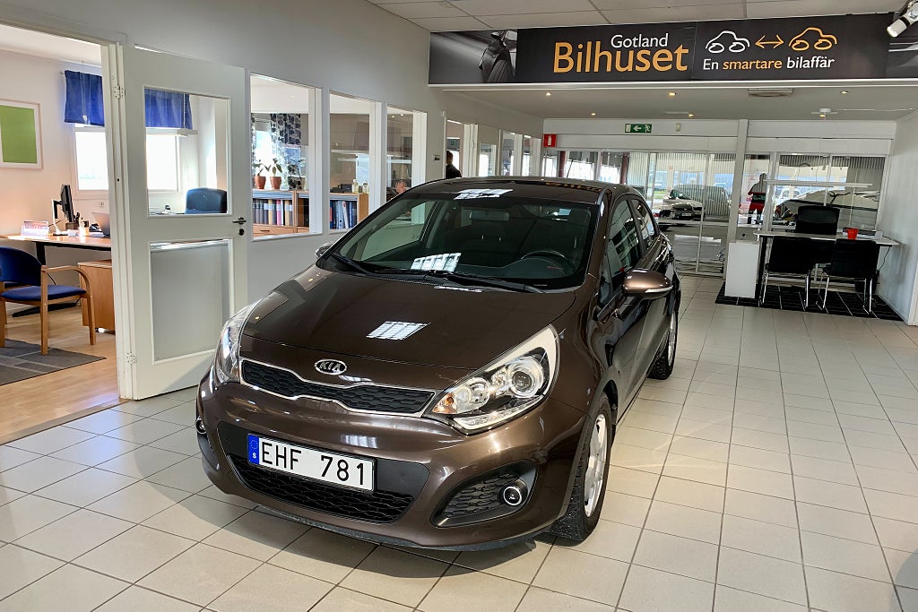 Kia Rio 5-dörrar 1.4 GLS, Gotlandsbil sedan 2015