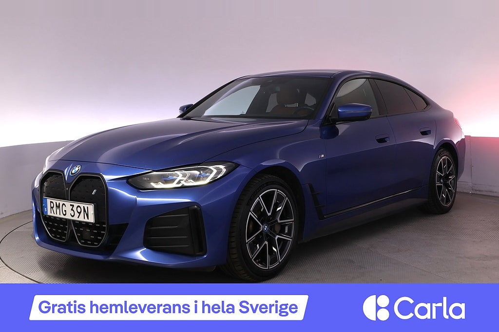 BMW i4 eDrive40 Gran Coupé M-sport Laser 360 HUD BSM Drag