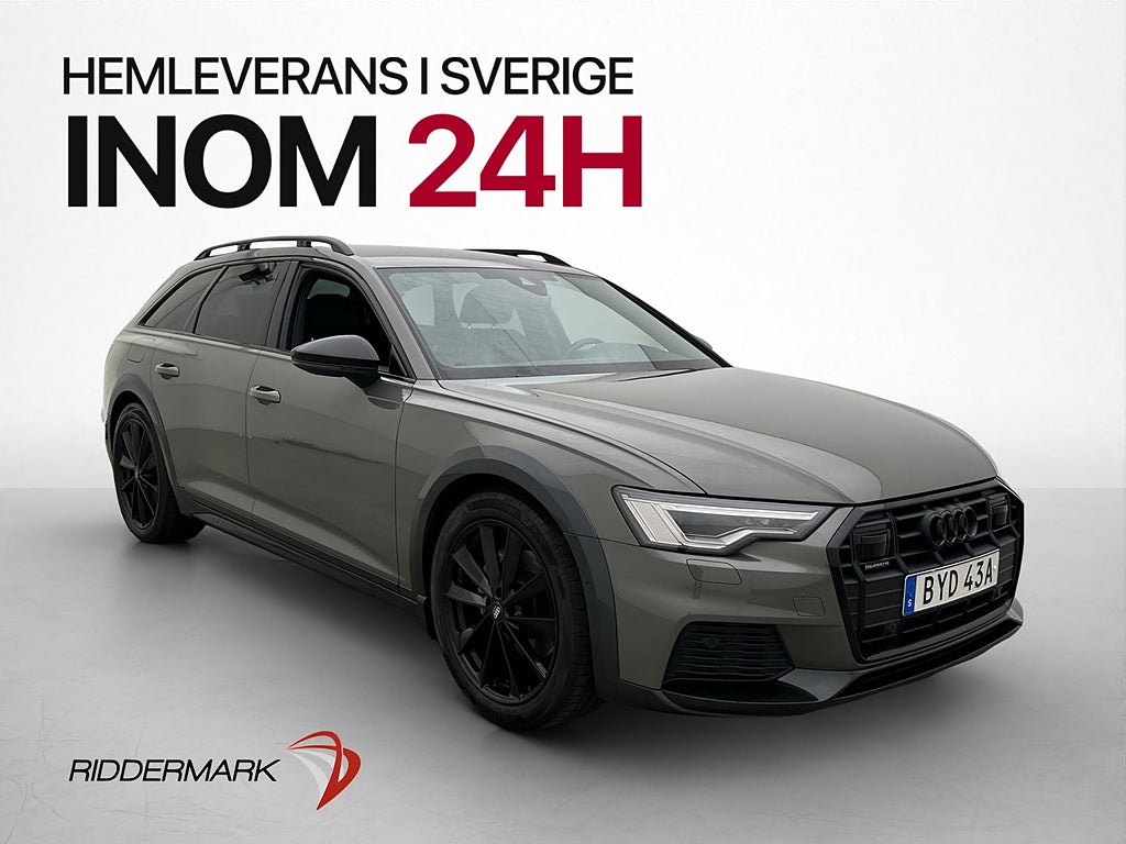 Audi A6 Allroad 40 TDI Q Kamera Cockpit Värmare B&O Dragkrok