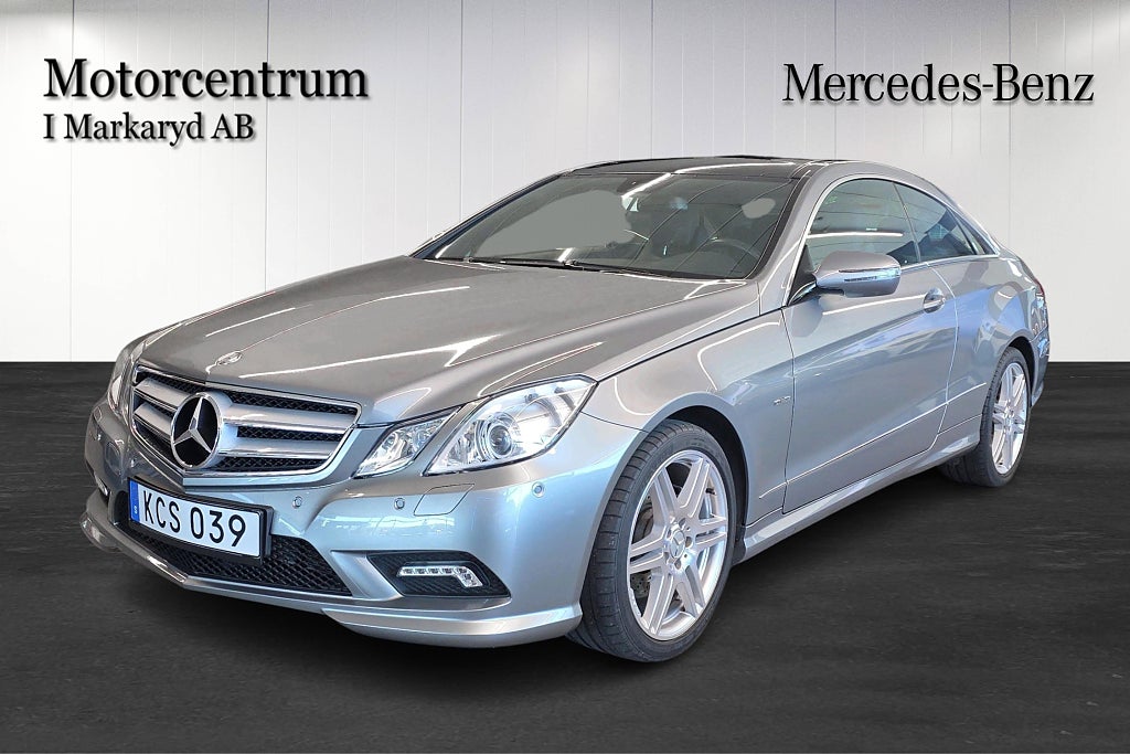 Mercedes-Benz E 350 Coupé CGI 292hk/ AMG/Panorama/Helskinn/Miltal 2320!