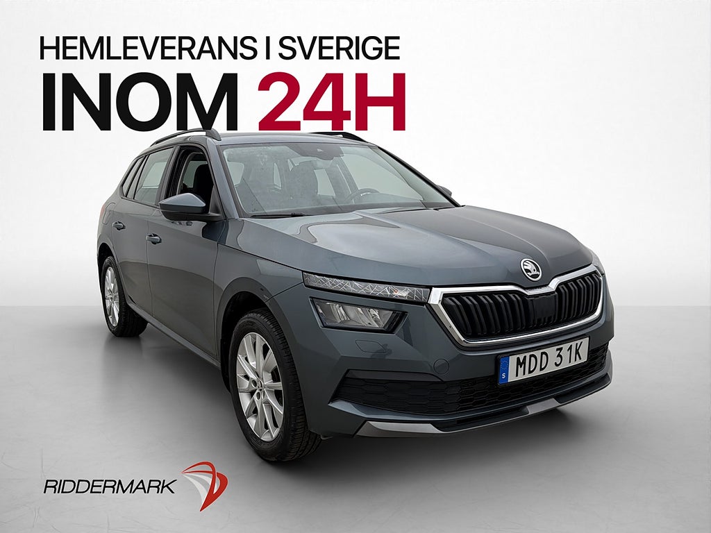 Skoda Kamiq 1.0 TSI 115hk Dragkrok Kamera CarPlay