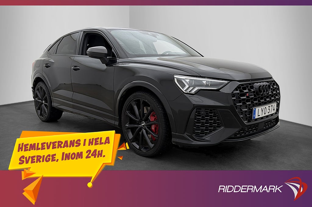 Audi RSQ3 Sportback 400hk Pano Bang&Olufsen Läder 360° 21"RS
