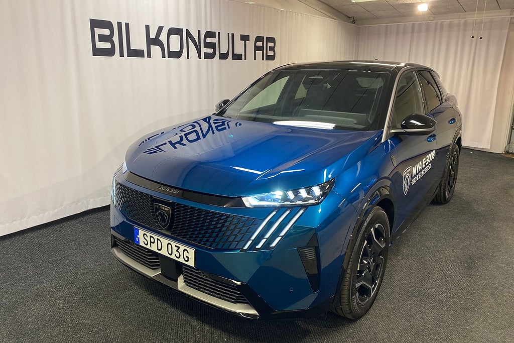 Peugeot E-3008 GT / Drag / 73 KW / 525 km 