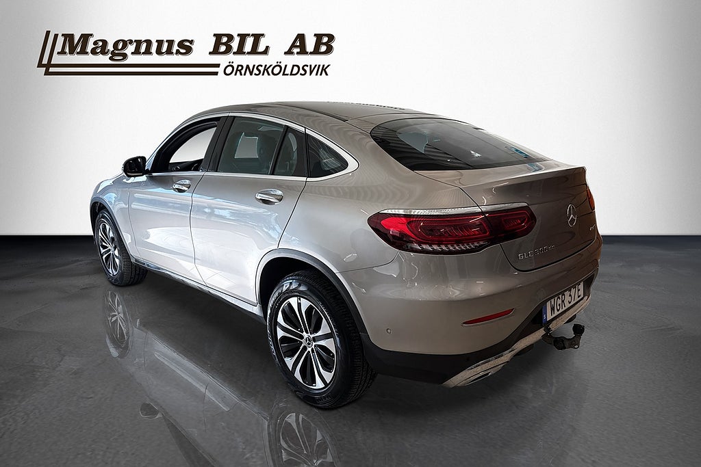 Mercedes-Benz GLC 300 de Coupé 4MATIC Aut P-värm Kamera Skinn Navi Moms miniatyr 5