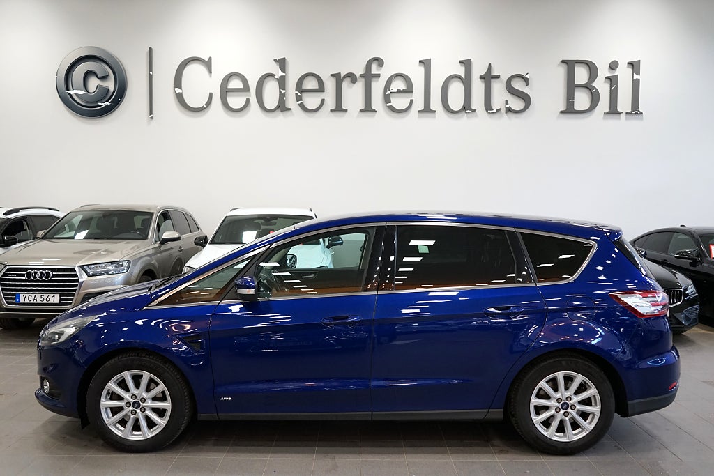 Ford S-Max 2.0 TDCi AWD 7-sits Business Drag Navi Sov-hjul Euro 6