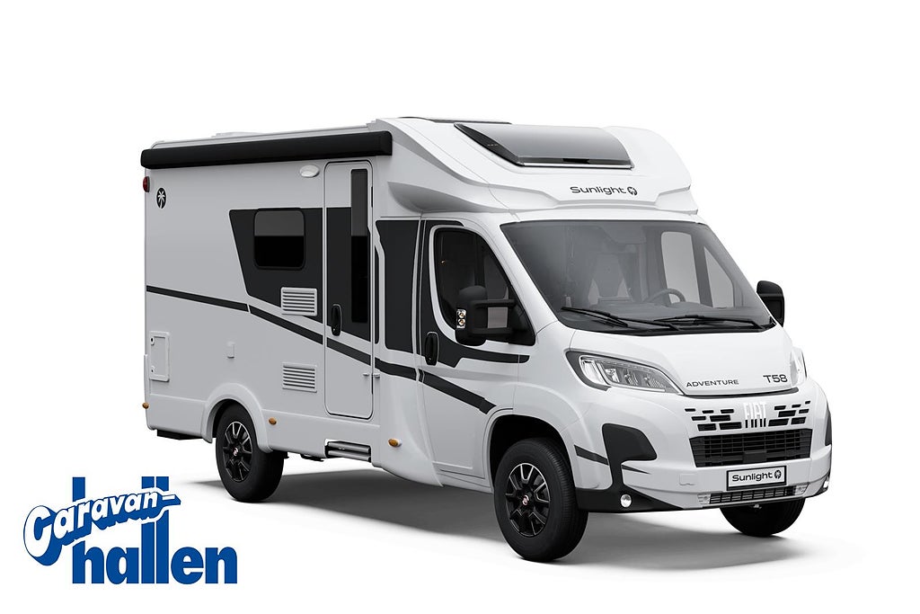 Sunlight T 58 Adventure (Fiat) (Adventure Edition vit) (Inkommande)